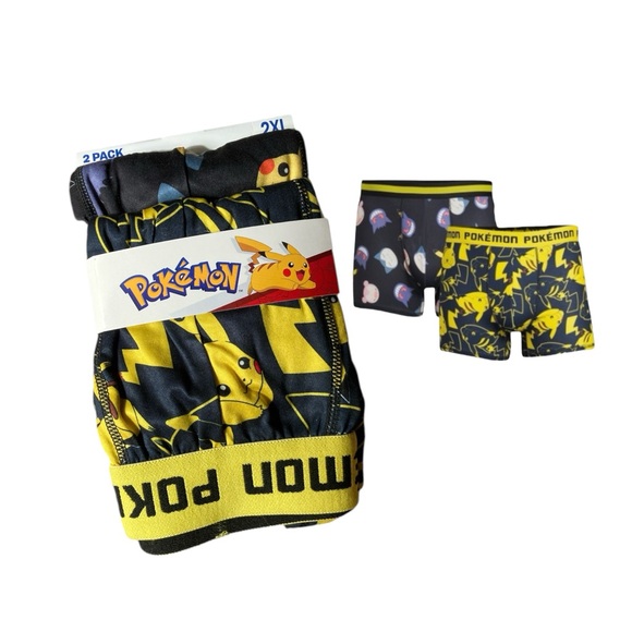 Pokémon Pikachu Boxer Briefs - Picture 1 of 7